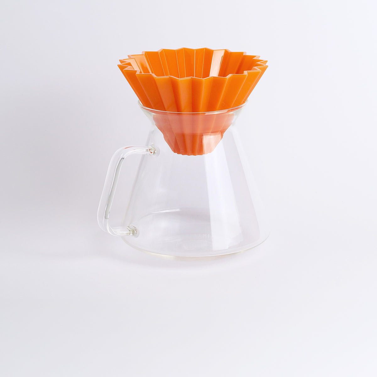 ORIGAMI Glass Coffee Server with HARIO