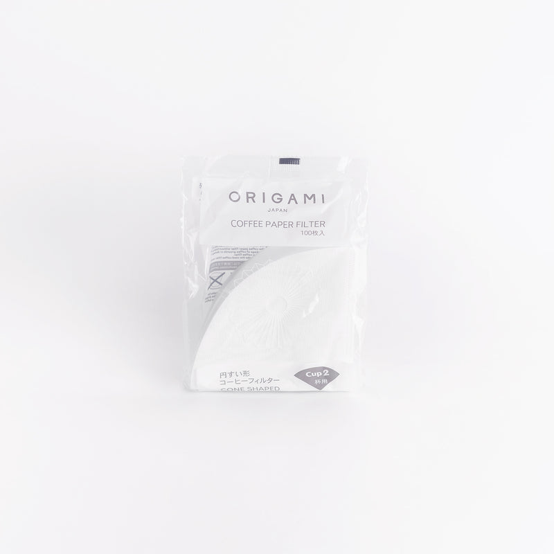 ORIGAMI Coffee Paper Filter (Cone) - Origami Dripper